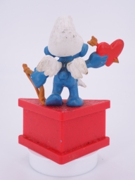 Schtroumpf ange/cupidon avec arc - photo