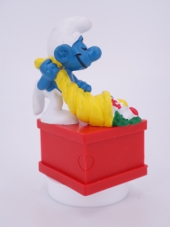 Schtroumpf avec corne d\'abondance - photo