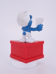 Schtroumpf joueur de cartes - photo