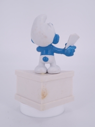 Schtroumpf joueur de cartes - photo