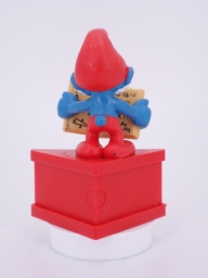 Grand Schtroumpf avec livre - photo