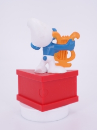 Schtroumpf avec harpe - photo