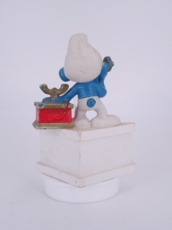 Schtroumpf au téléphone (gros support) - photo