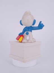 Schtroumpf à lunettes avec livre - photo