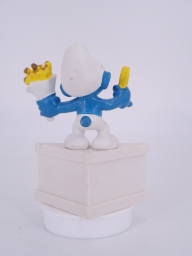 Schtroumpf avec frites - photo