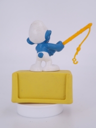 Schtroumpf pêcheur - photo