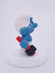 Schtroumpf avec marteau - photo