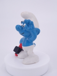 Schtroumpf avec marteau - photo