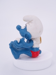 Schtroumpf qui se lave (bain) - photo