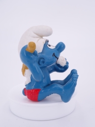 Schtroumpf qui se lave (bain) - photo