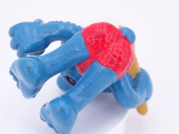 Schtroumpf qui se lave (bain) - photo