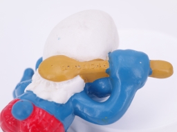 Schtroumpf qui se lave (bain) - photo