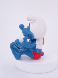 Schtroumpf qui se lave (bain) - photo