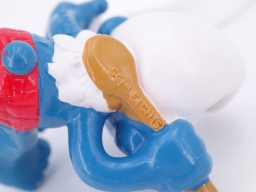 Schtroumpf qui se lave (bain) - photo