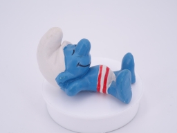 Schtroumpf baigneur / bain de soleil - photo