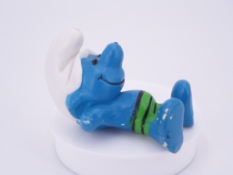 Schtroumpf baigneur / bain de soleil - photo