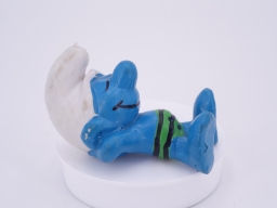 Schtroumpf baigneur / bain de soleil - photo