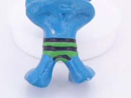 Schtroumpf baigneur / bain de soleil - photo