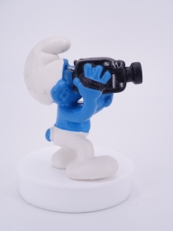Schtroumpf avec caméra - photo