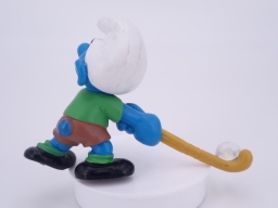 Schtroumpf joueur de hockey sur gazon - photo