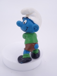 Schtroumpf joueur de hockey sur gazon - photo