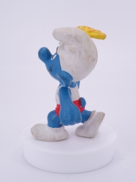 Schtroumpf olympique porteur de torche (grand) - photo