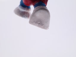 Schtroumpf olympique porteur de torche (grand) - photo