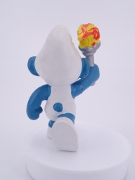 Schtroumpf olympique porteur de torche (petit) - photo