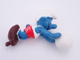 Schtroumpf joueur de volleyball - photo