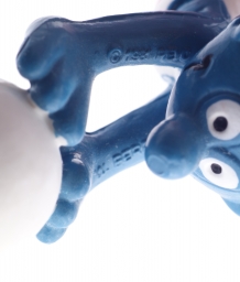 Schtroumpf joueur de volleyball - photo