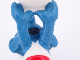 Schtroumpf joueur de volleyball - photo