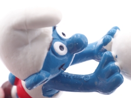 Schtroumpf joueur de volleyball - photo