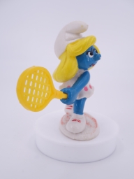 Schtroumpfette joueuse de tennis - photo