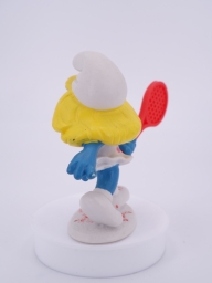 Schtroumpfette joueuse de tennis - photo