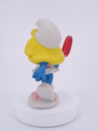 Schtroumpfette joueuse de tennis - photo