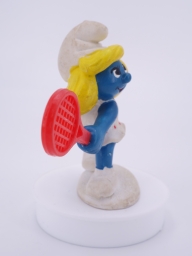 Schtroumpfette joueuse de tennis - photo