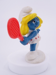 Schtroumpfette joueuse de tennis - photo