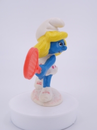 Schtroumpfette joueuse de tennis - photo