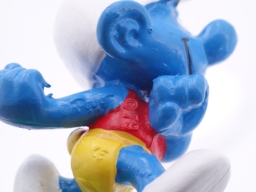 Schtroumpf saut à la perche - photo