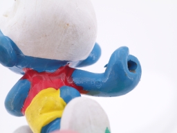 Schtroumpf saut à la perche - photo