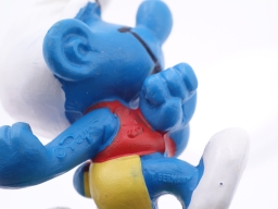 Schtroumpf saut à la perche - photo