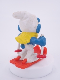 Schtroumpf skieur - photo