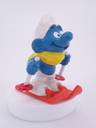 Schtroumpf skieur - photo