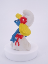 Schtroumpf en robe - photo