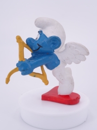 Schtroumpf ange/cupidon avec arc - photo