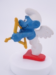Schtroumpf ange/cupidon avec arc - photo