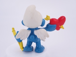 Schtroumpf ange/cupidon avec arc - photo