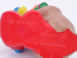 Grand Schtroumpf avec sac de jouets - photo