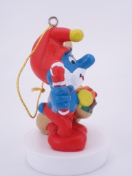 Grand Schtroumpf avec sac de jouets - photo