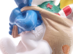 Schtroumpf avec sac de jouets - photo